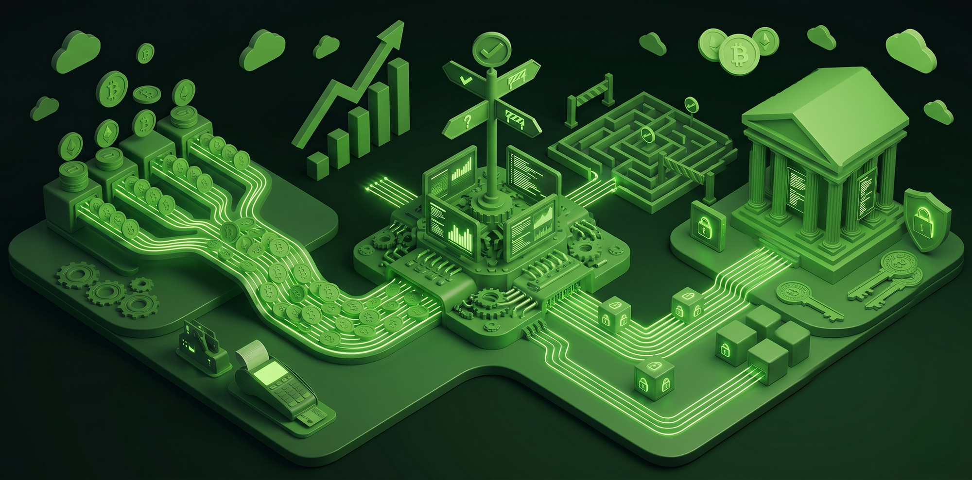 On-ramp&Off-ramp in crypto. Bridging fiat and blockchain in the real world