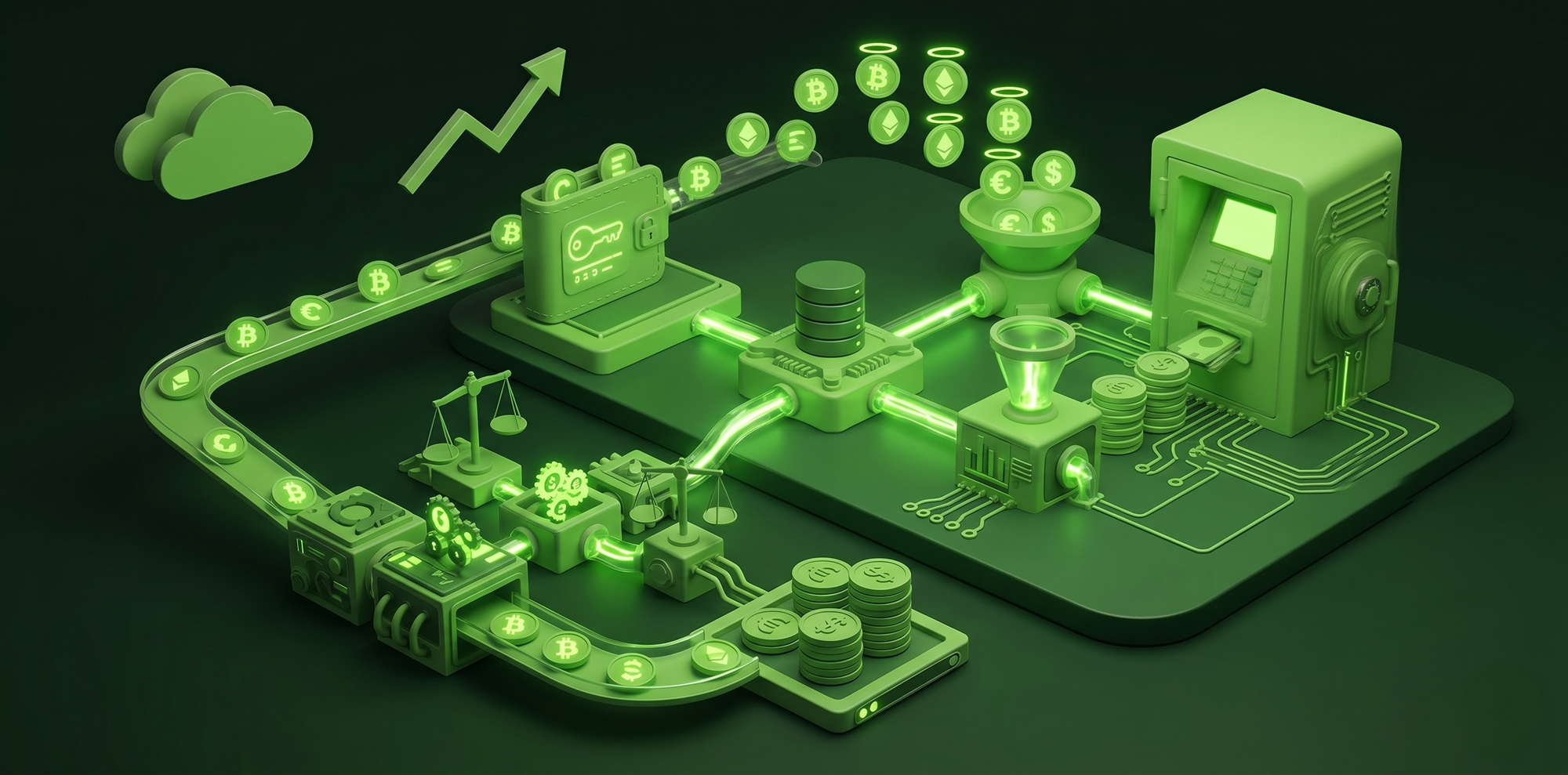 On-ramp&Off-ramp in crypto. Bridging fiat and blockchain in the real world
